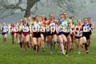 Junior Womens 2023 Northern Cross Country Champs., Witton Park, Blackburn. Photo: David T. Hewitson/Sports for All Pics